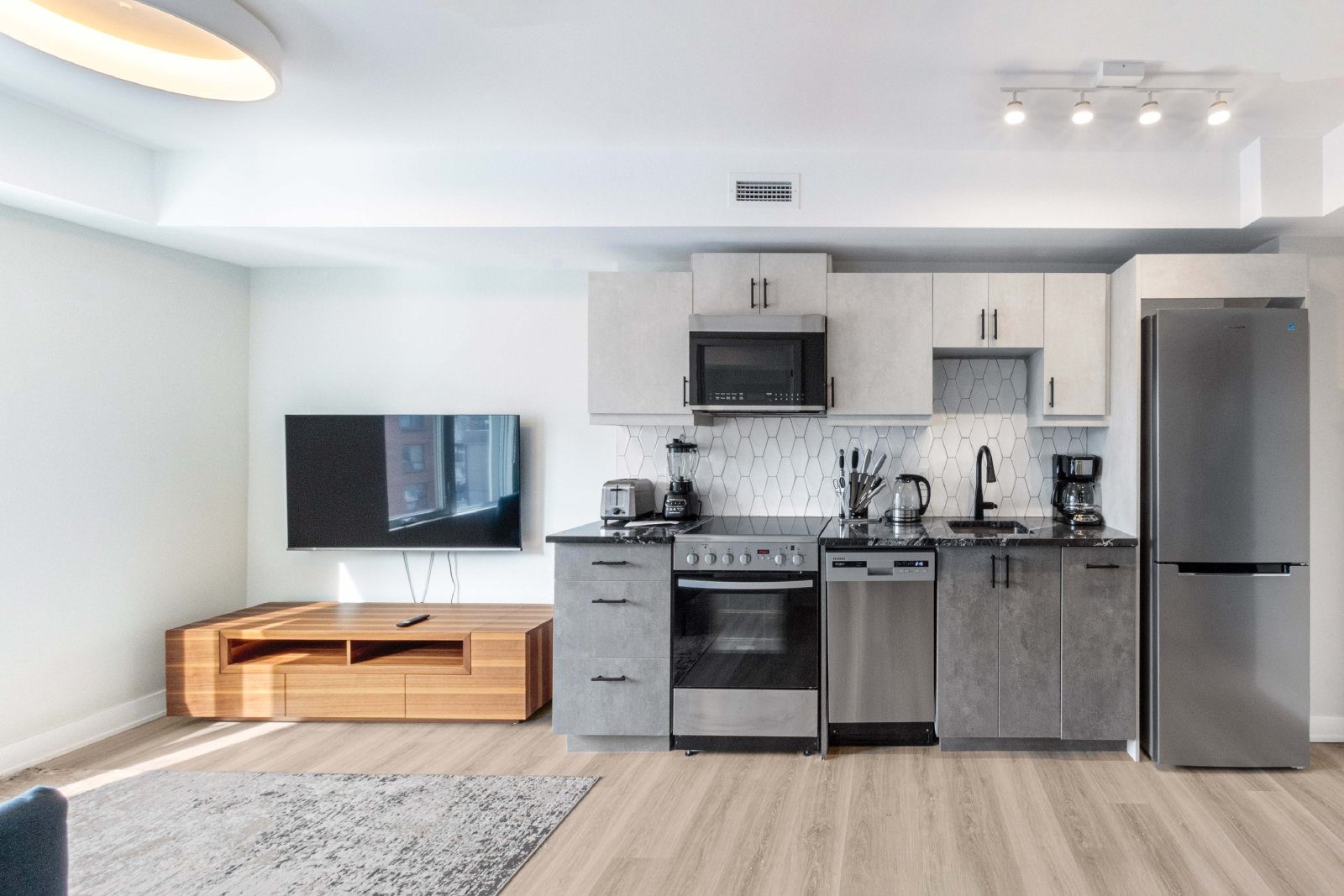 Suite interior at Dwell Hintonburg
