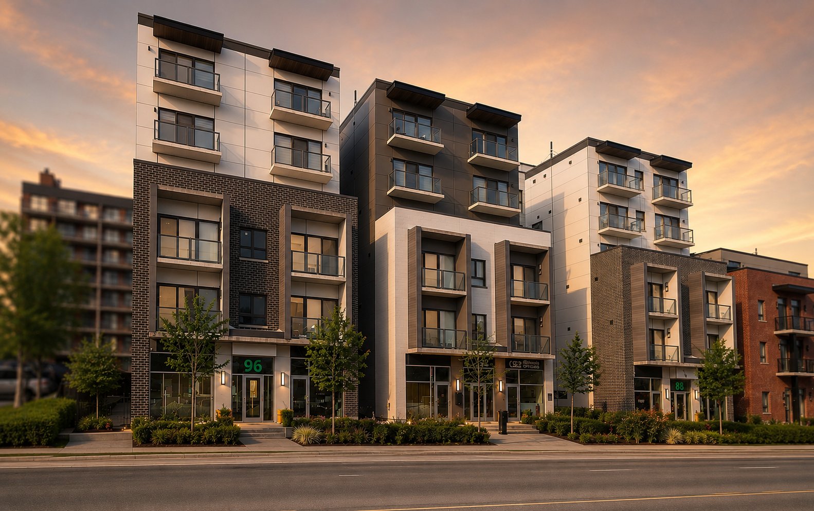 Dwell Hintonburg building exterior at 92 Hinton Avenue
